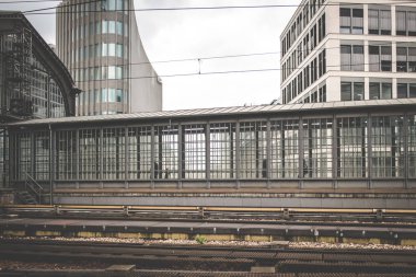  insanlar tren istasyonunda cityscape