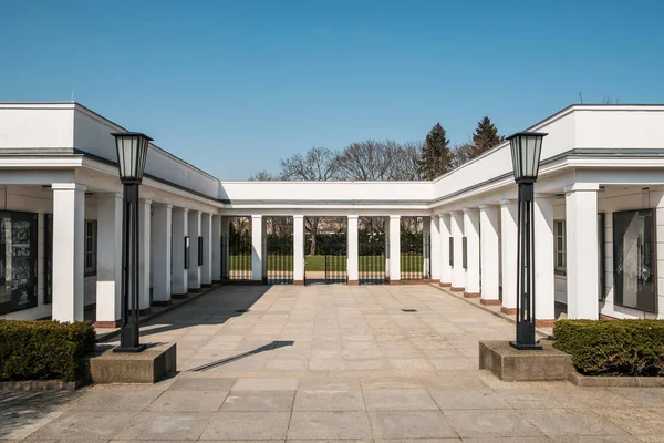 Berlín Alemania Abril 2018 Monumento Guerra Soviética Tiergarten Berlín Alemania —  Fotos de Stock