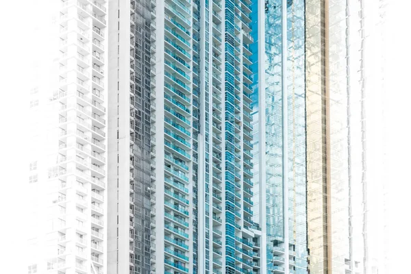 Modern Arkitektur Kontorsfasad Skyskrapa Exteriör — Stockfoto