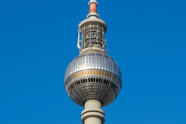 A torre de televisão / Tv Tower (Fernsehturm) em Berlim — Fotografia de Stock