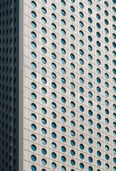 Detalhe Fachada Construção Imóveis Corporativos Fundo Arquitetura Abstrata — Fotografia de Stock