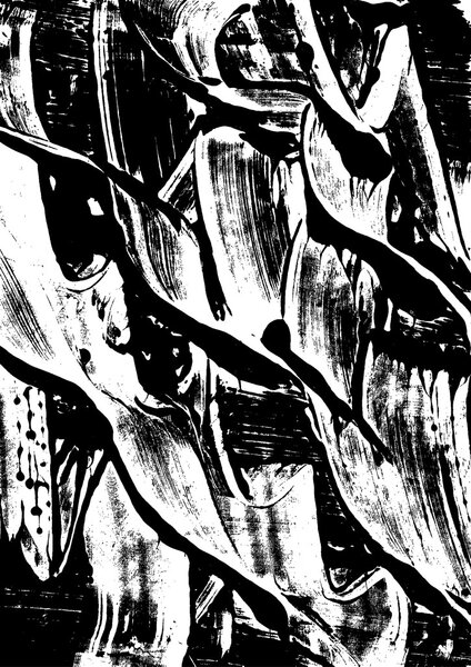 Black and white abstract watercolor background