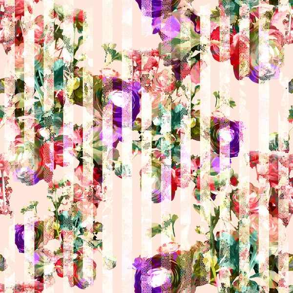 Fond floral abstrait — Photo