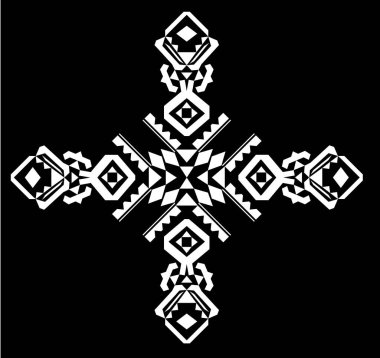 Geleneksel geometrik süsleme öğesi