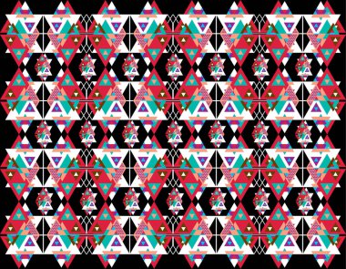 Soyut kabile etnik desen