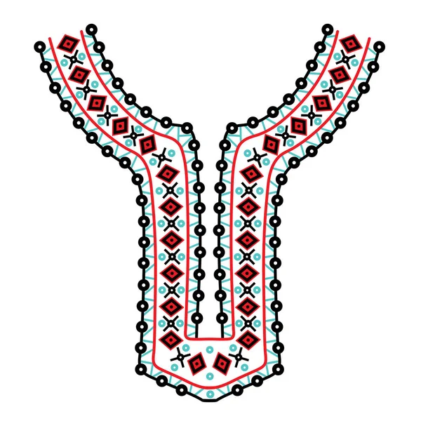 Neck ornament embroidery design Stock Vector Image by ©WorkingPENS