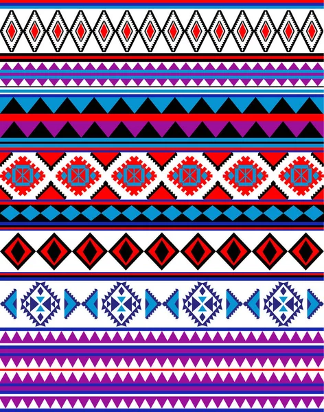 Abstrakt Tribal etniska mönster — Stock vektor