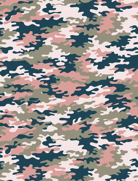 Camouflage Modèle sans couture — Image vectorielle