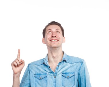 Gülümseyen adam gösterilmesini