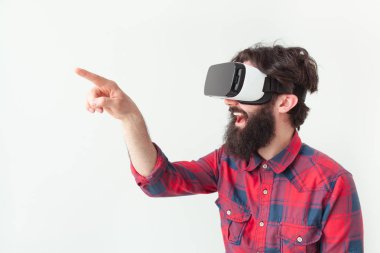 Adam Vr işaretleme havada koruyucu gözlük