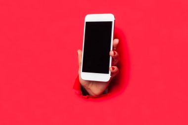 El gösteren ekran smartphone