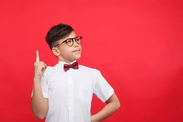 Smart kid having idea — Stock Photo, Image