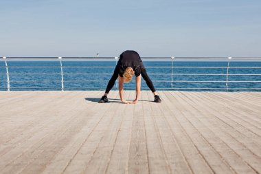 Isınma kadar spor giyim adam