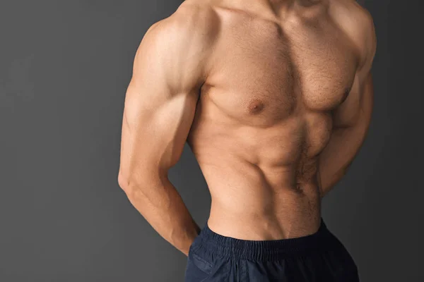 Body of muscular man — Stock Photo, Image