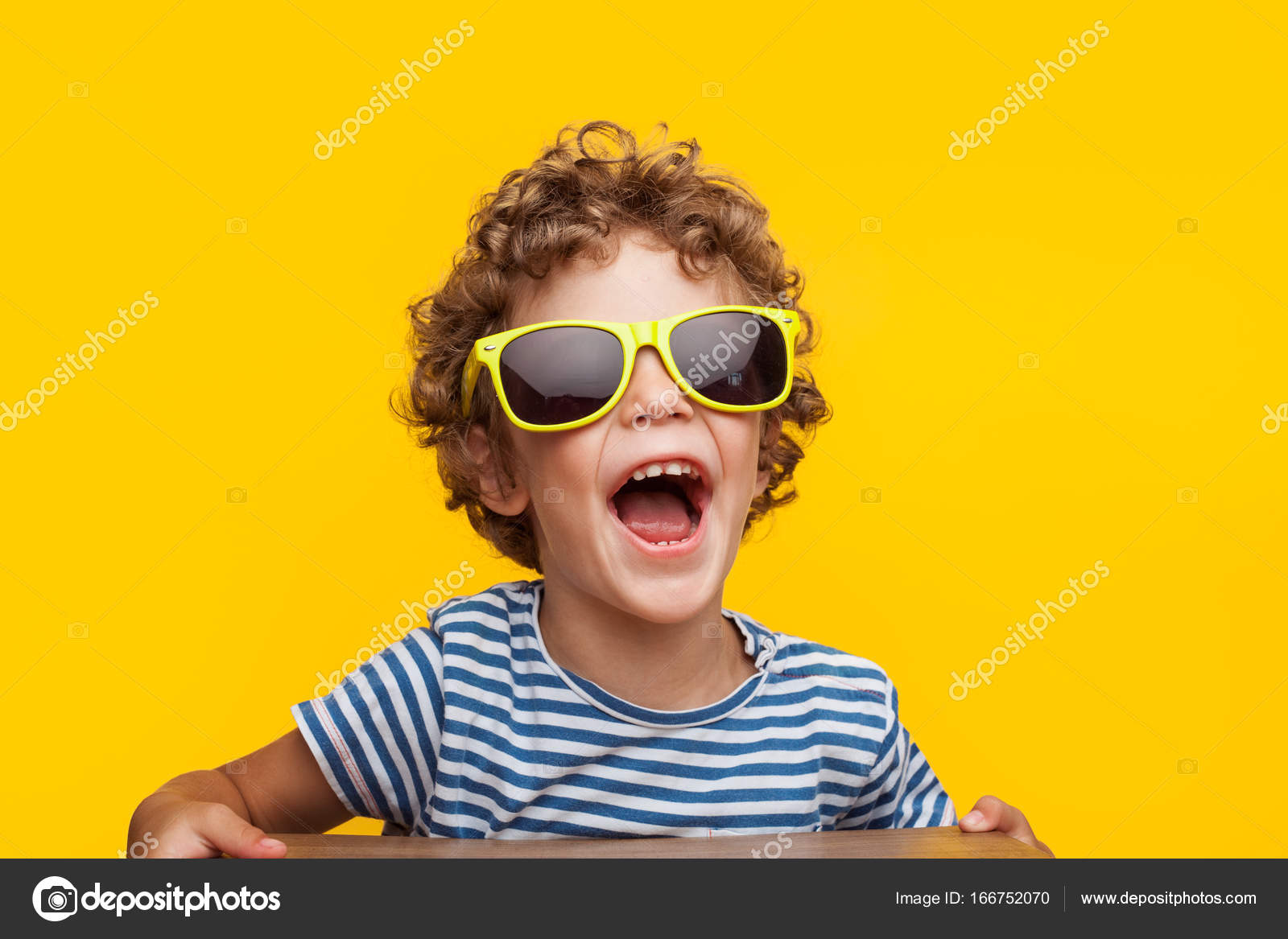 kid with sunglasses