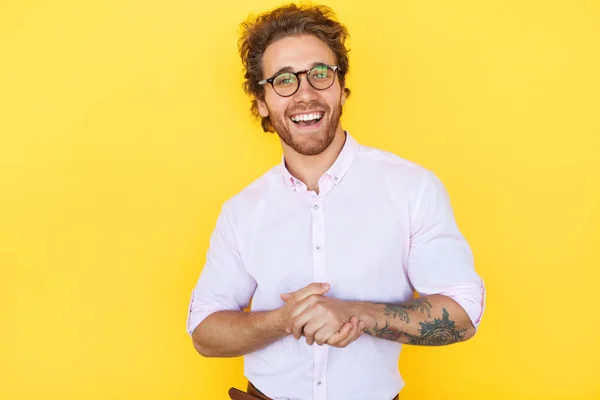 Homme à lunettes — Photo