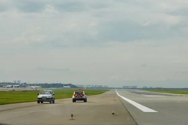 security car in airport