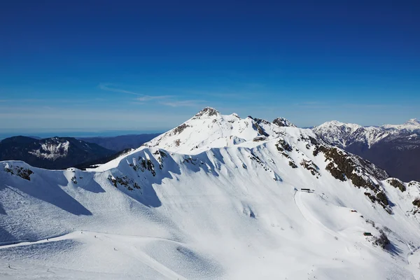 White snow mountain — Stock Photo, Image