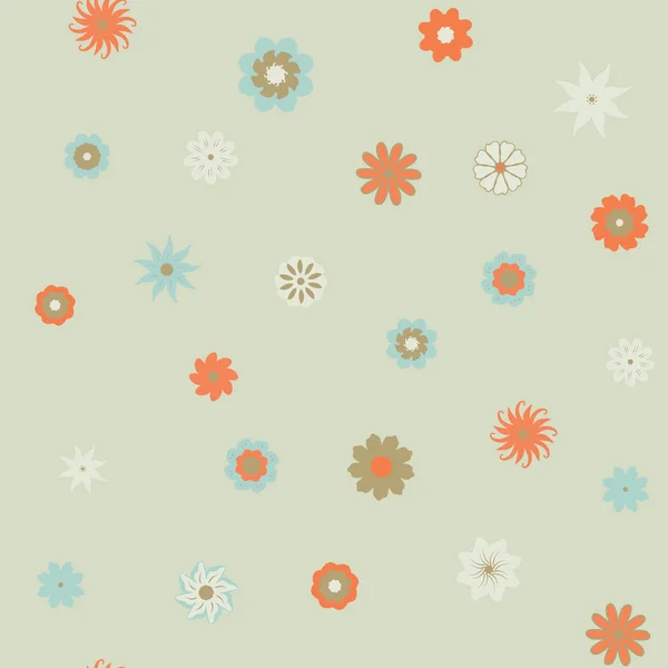 Cute Floral pattern in the small flower. Ditsy print . Seamless vector texture. Elegant template for fashion prints. Printing with very small colorful flowers. light background