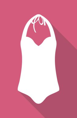 Mayo ile uzun gölge silüeti