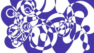 Soyut mavi mozaik doku veya duvar kağıdı