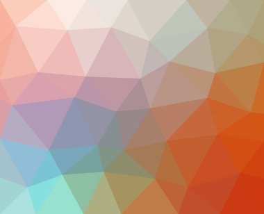 Çok renkli geometrik arka plan üçgen oluşur