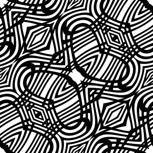 Seamless monochrome pattern tiling. Textile swatch for cloth, blanket, carpet, wrapping paper