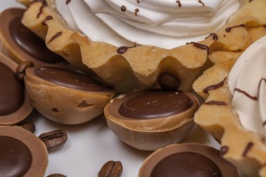 Kek kahve ve kahve şeker