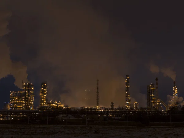 Noite planta química — Fotografia de Stock