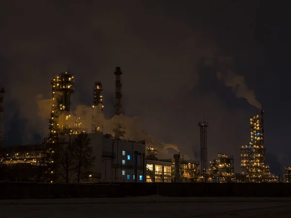 Noite planta química — Fotografia de Stock