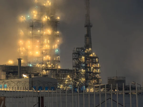 Noite planta química — Fotografia de Stock