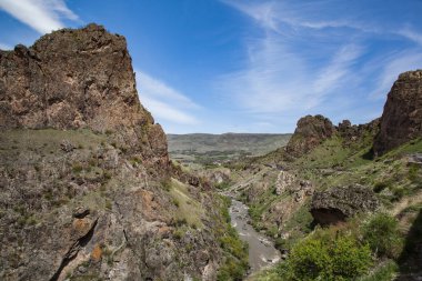 Etkileyici dağ manzarası