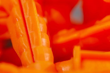 Tabletler mavi arkaplana yakın çekim