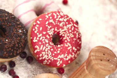Berliner çörek Avrupa çörek tradicional ekmek Faşing carneval kez