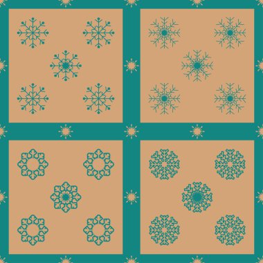 Noel kar taneleri sorunsuz arka plan.