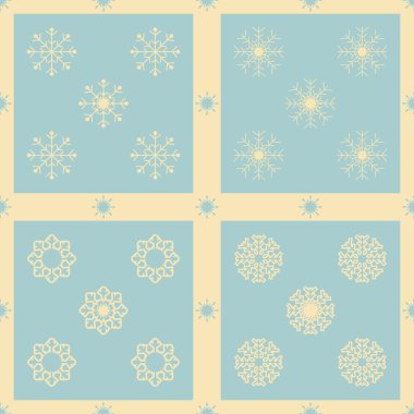 Noel kar taneleri sorunsuz arka plan.