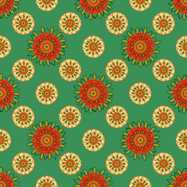 Etnik Kusursuz Desen.