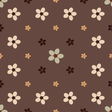 çiçek Dikişsiz desen arka plan.