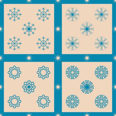 Noel kar taneleri sorunsuz arka plan.