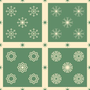 Noel kar taneleri sorunsuz arka plan.