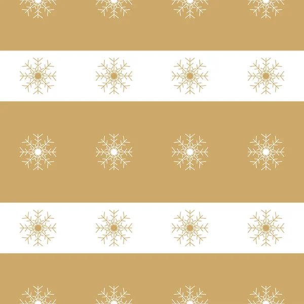 Різдвяні сніжинки безшовний фон . — стоковий вектор