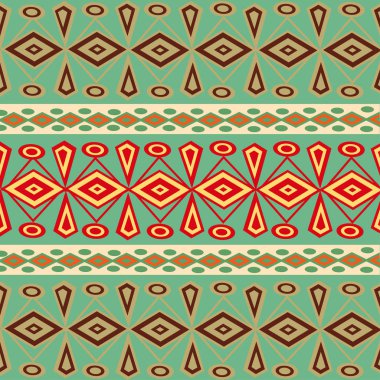 Etnik soyut parlak desen arka plan.