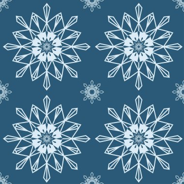 Noel kar taneleri sorunsuz arka plan.