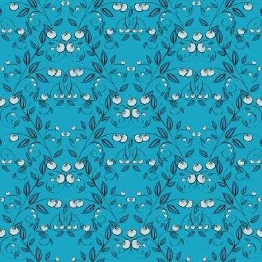 Çilek soyut seamless modeli.