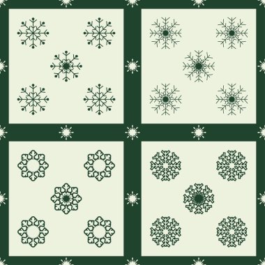 Noel kar taneleri sorunsuz arka plan.