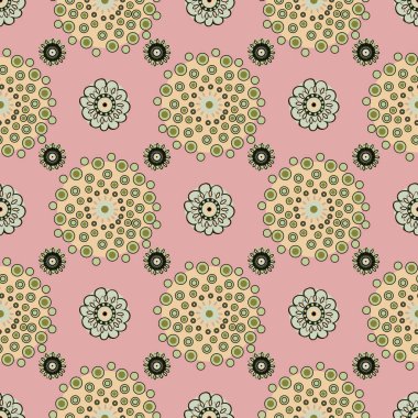 Parlak Varicolored Dikişsiz desen arka plan.