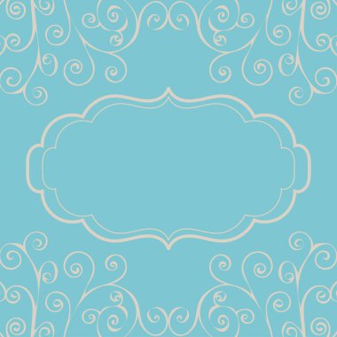 Dekoratif vintage desen metin arka plan.