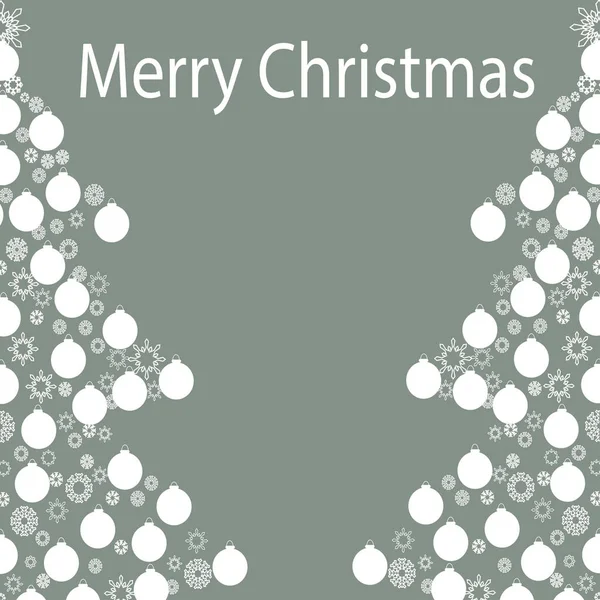 Christmas card background. — Stock Vector