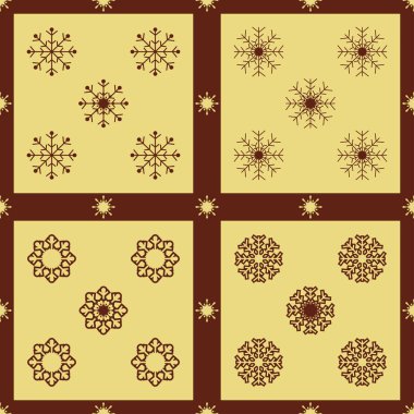 Noel kar taneleri sorunsuz arka plan.