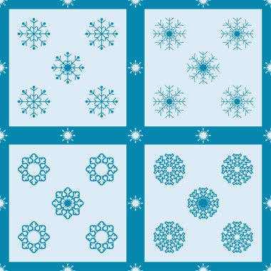 Noel kar taneleri sorunsuz arka plan.